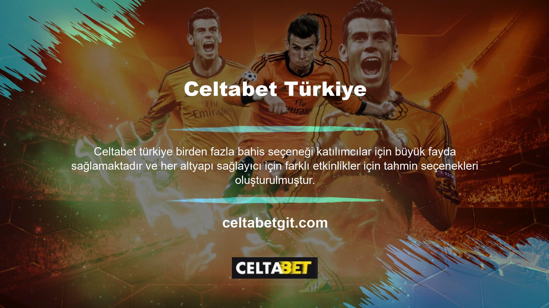 Altyapı dışında, Celtabet hala Türk casino pazarındaki yüksek payı ile tanınmaktadır